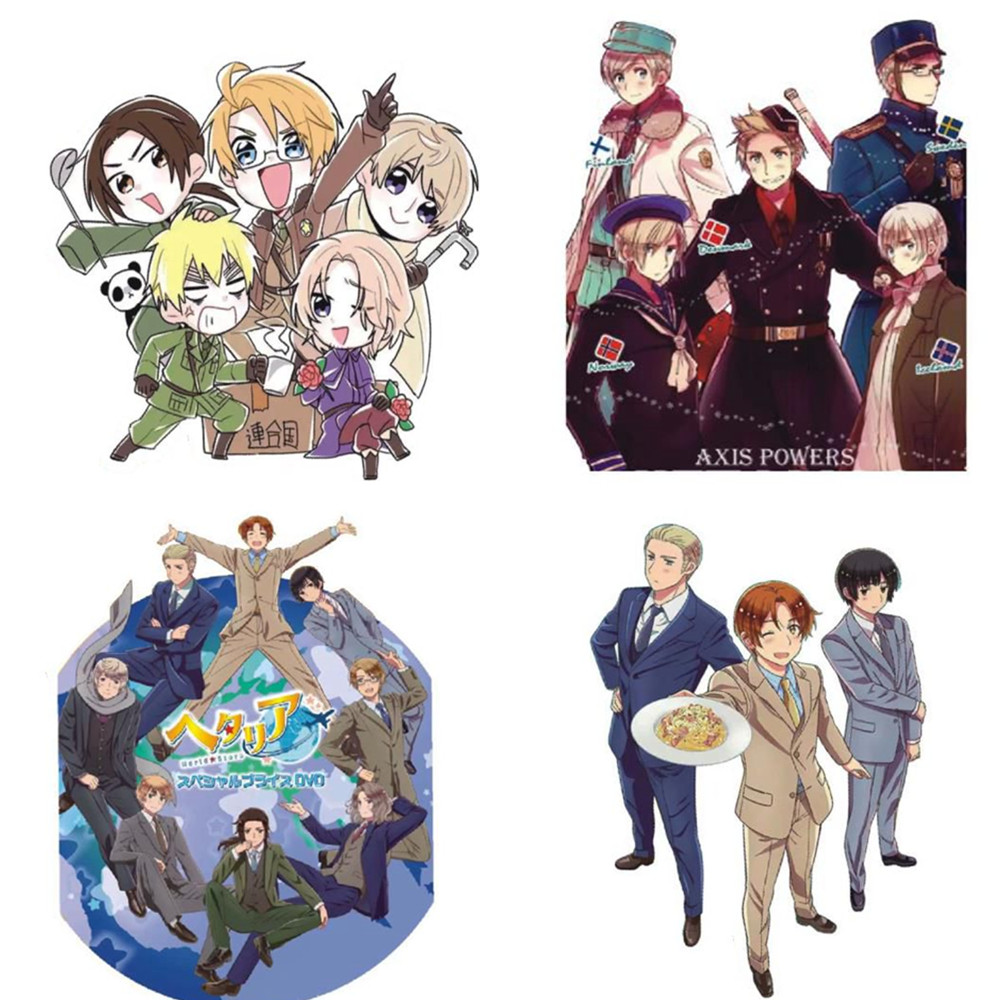 1 Pak Stiker Anime Axis Powers - Model Kit Chainsaw Man ulasan dan harga