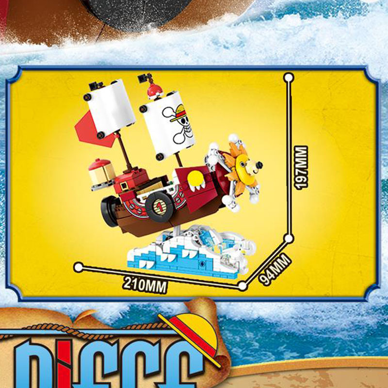 Tersedia Stok Satu Set Blok Ba - Model Kit One Piece Bandai ulasan dan harga